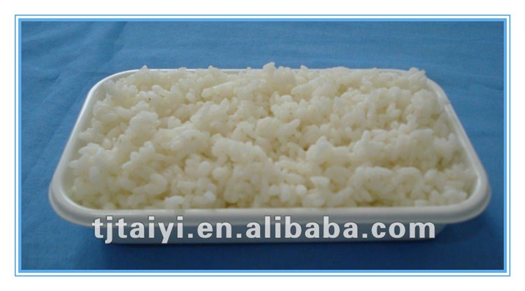 CPET hegaldian arroz plastikozko erretilua