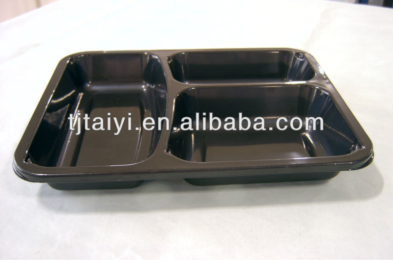China plastic container with dividers factory and manufacturers