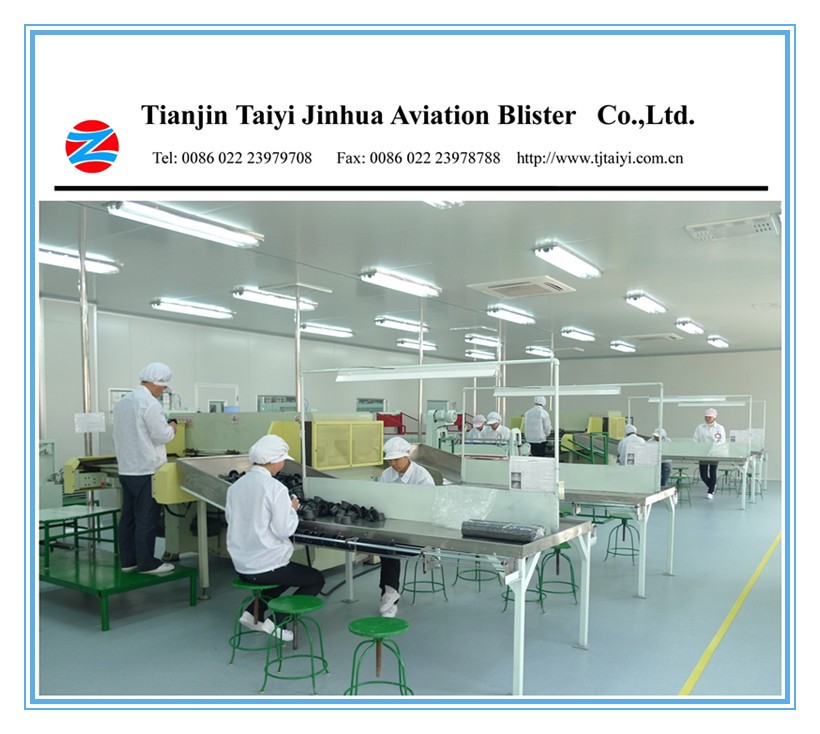 plastic trays for shrimp (factory)